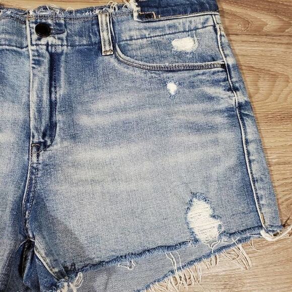 BLANK NYC Denim Frayed Cutoff Astor Shorts‎ 31 new!!! - Picture 8 of 14